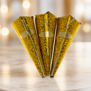 Gold Holographic Cone Party Poppers 50 Pack Disposable Supplies