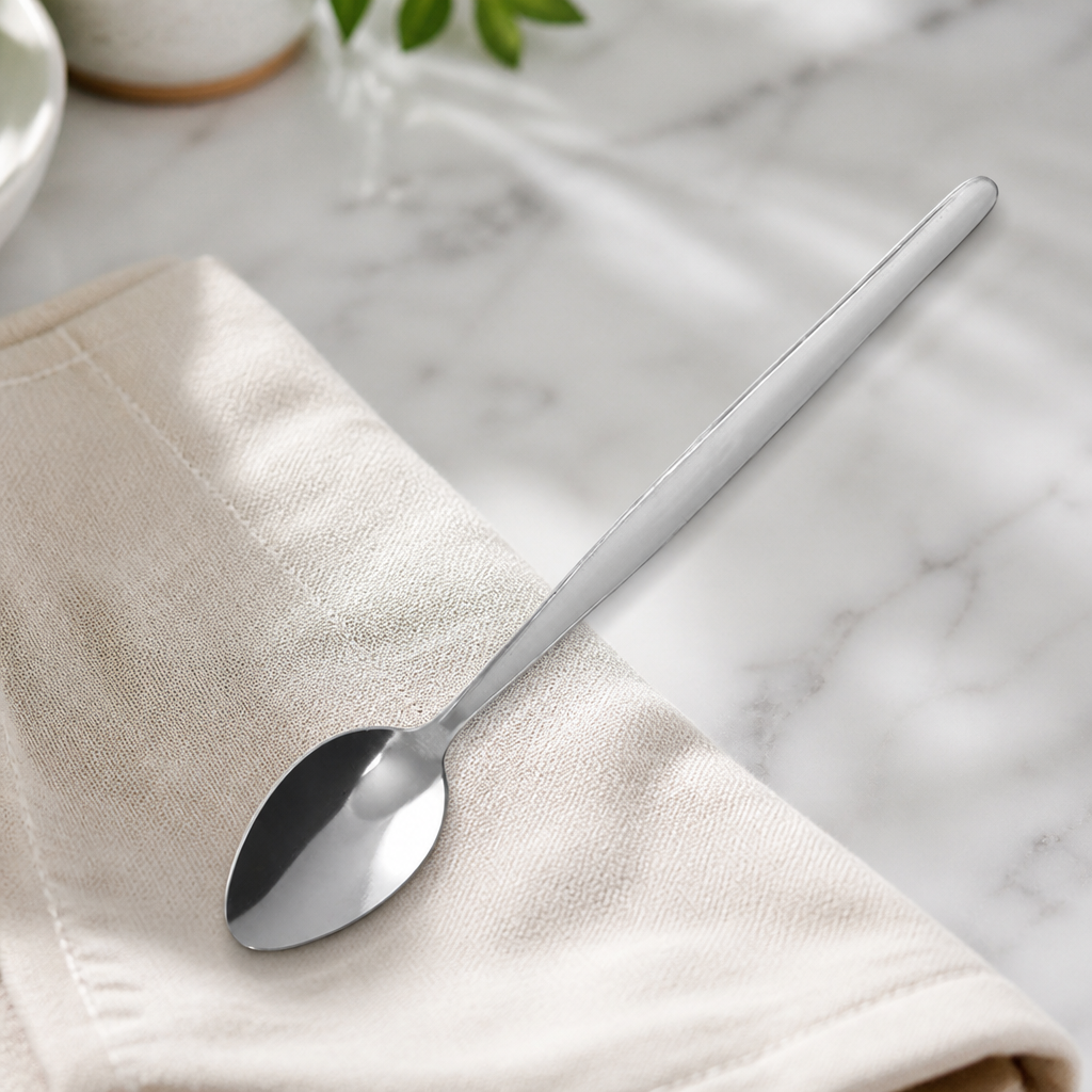 Commercial Latte Spoons 12 Pack Stainless Steel 205mm Handle