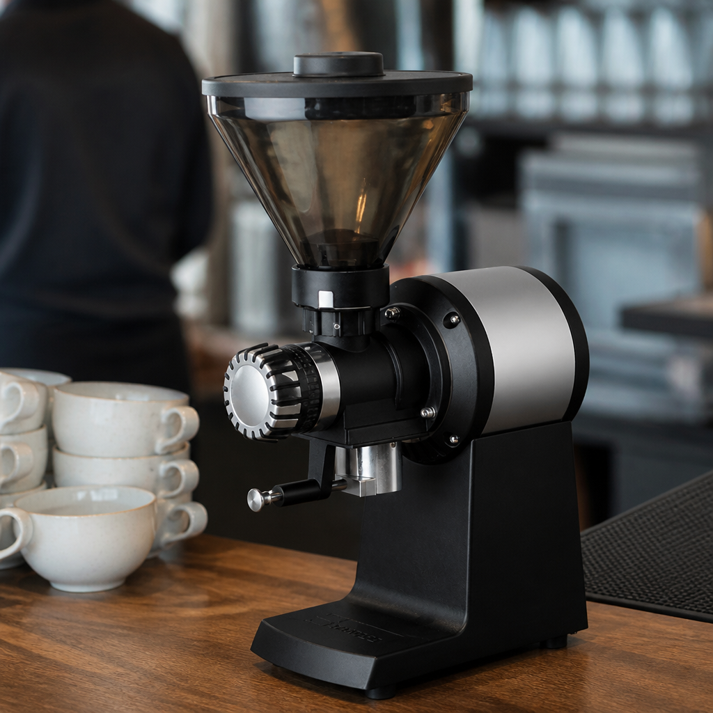 Commercial Coffee Grinder with 1kg capacity and variable grind
