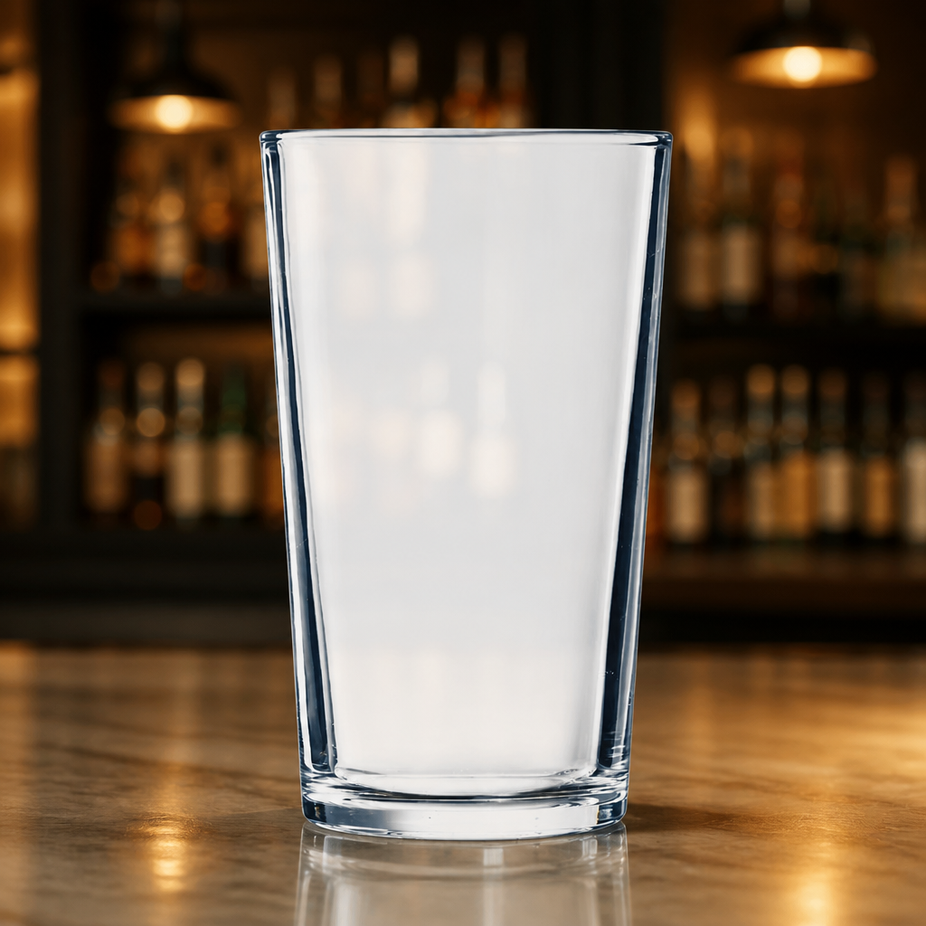 Commercial Half Pint Glasses 285ml Clear Tumblers 24 Pack