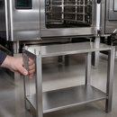 Commercial Oven Stand and Adapter Stainless Steel 670mm Height