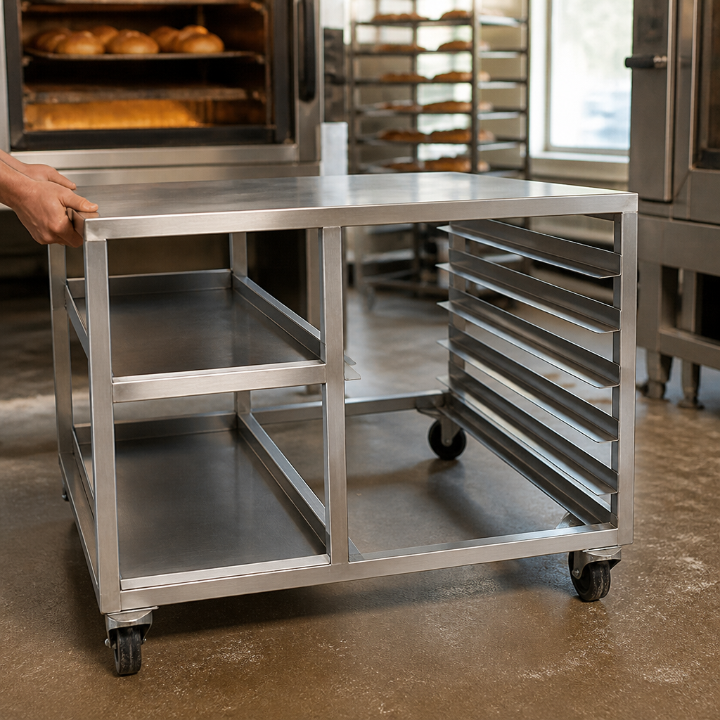 Mono Stand for Two Compact Ovens 700mm High