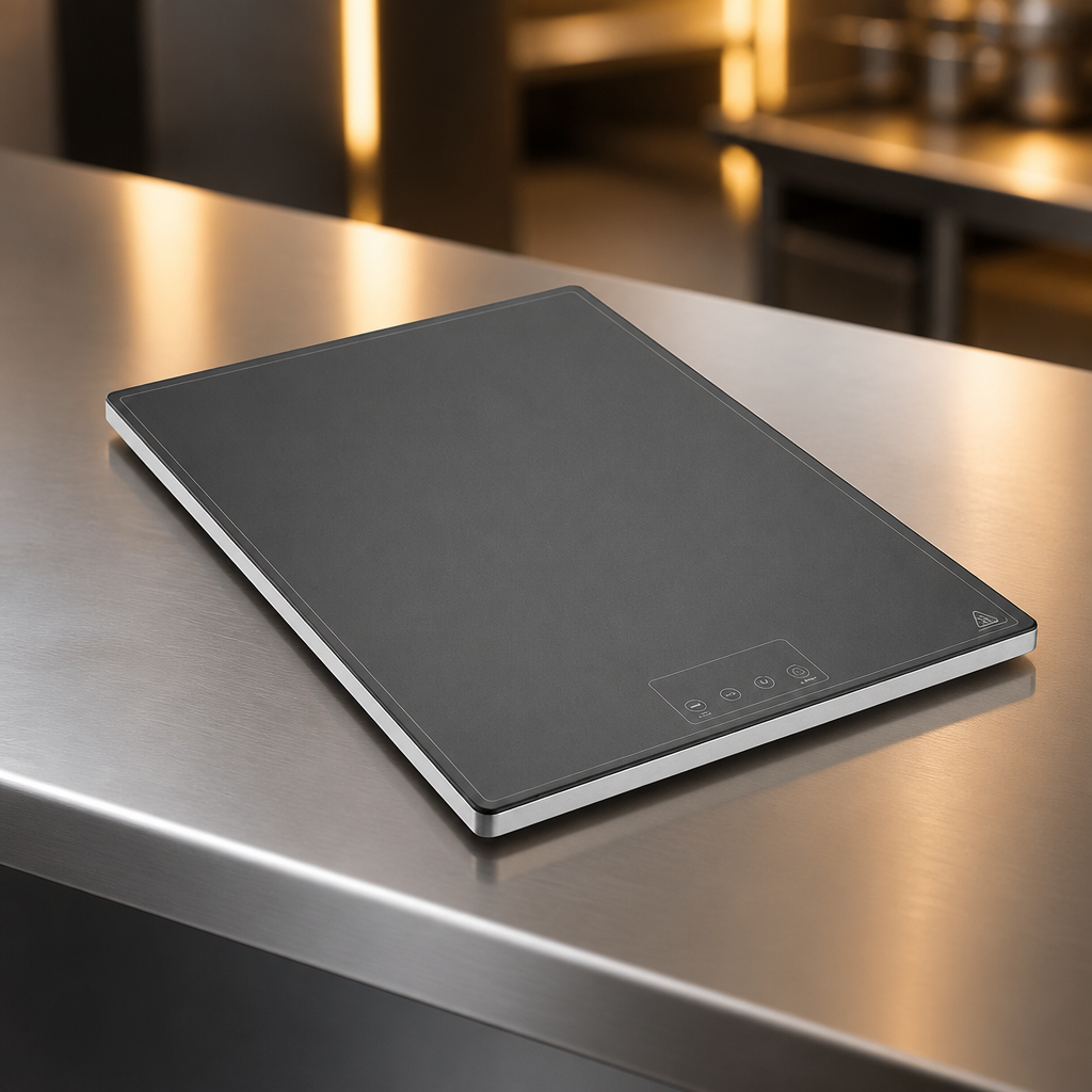 Commercial Slimline Food Warming Tray GN 1/1 380mm Wide