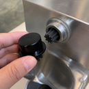 Commercial Spice Grinder Button Replacement Part 20mm Polycarbonate