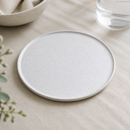 Commercial Wabi Sabi Round Trays 152mm White Porcelain 12 Pack
