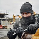Premium Winter Set - Knitted Beanie Hat, Multifunctional Snood, Touch Screen Gloves for Warmth and Comfort