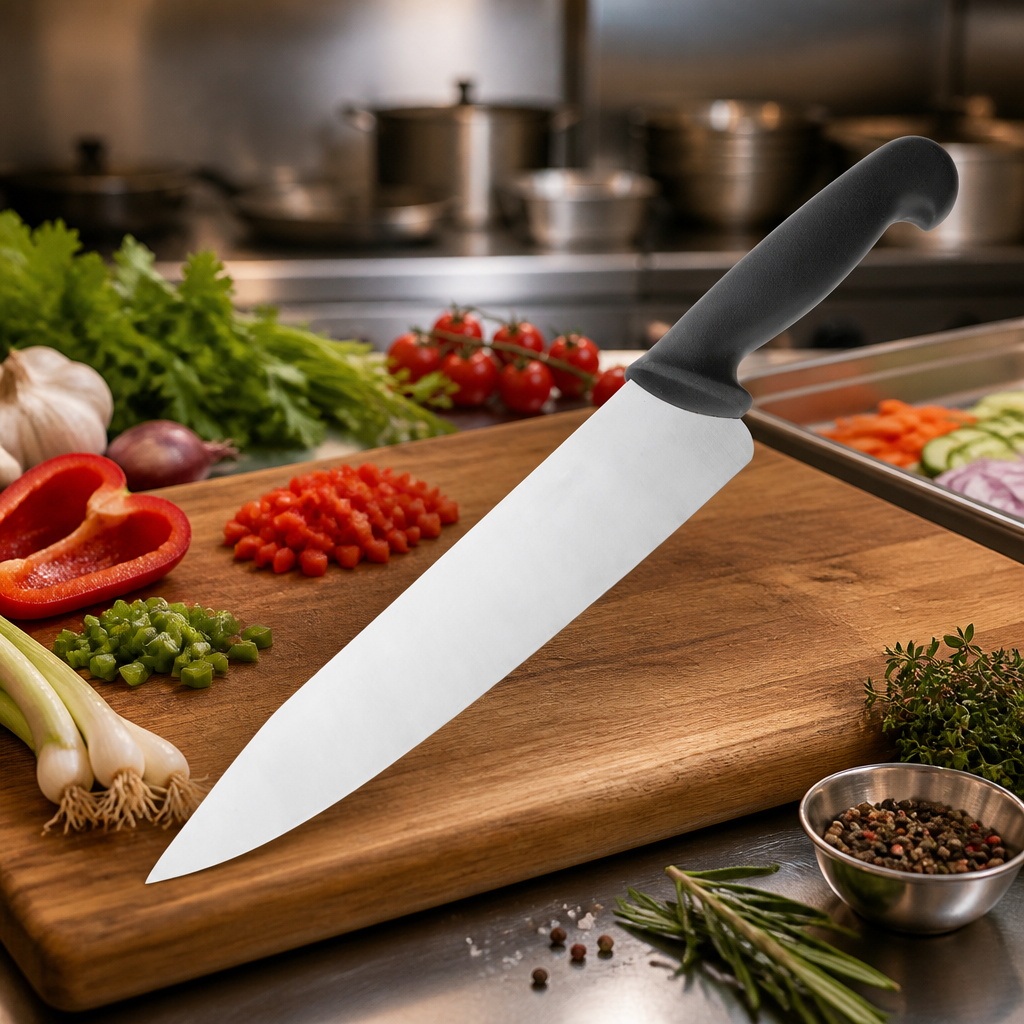 25cm Commercial Chef Knife with Ergonomic Handle