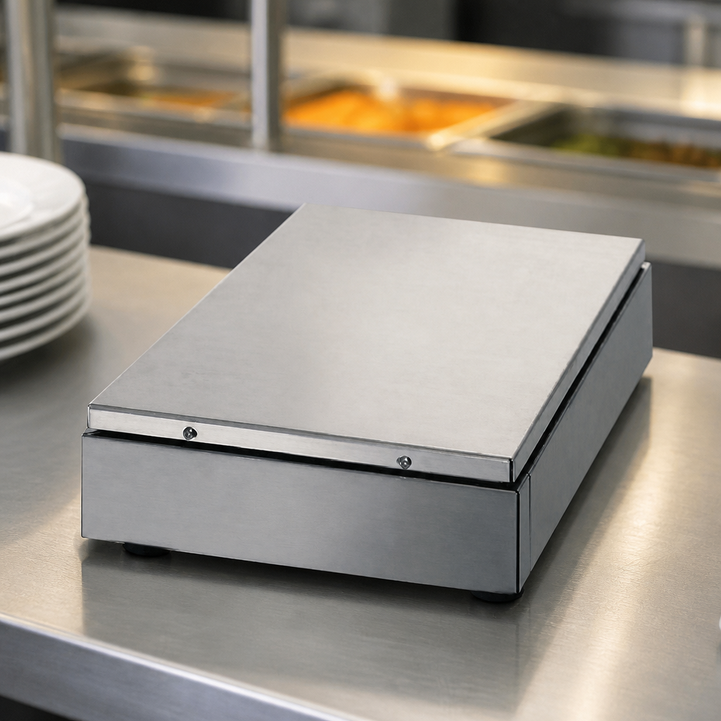 Commercial Heated Display Hot Plate 1 x 1/1 GN 500W