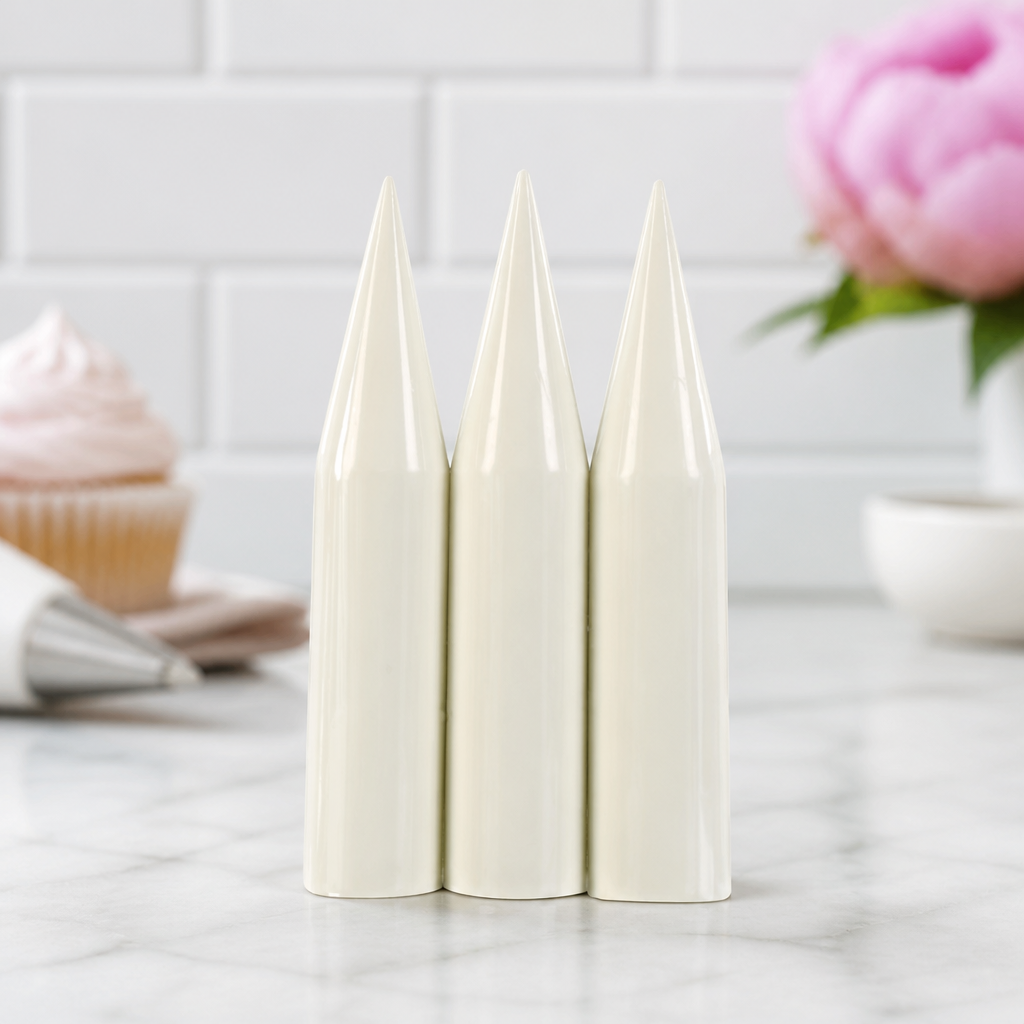 Large Flower Pics Cake Decorating Supplies - Pack of 6