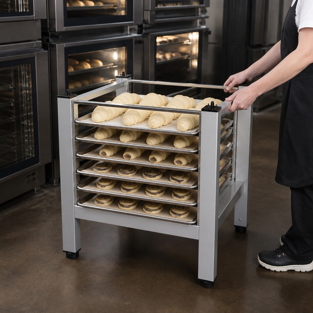 Commercial Intermediate Stand for Ovens with 6 Tray Capacity