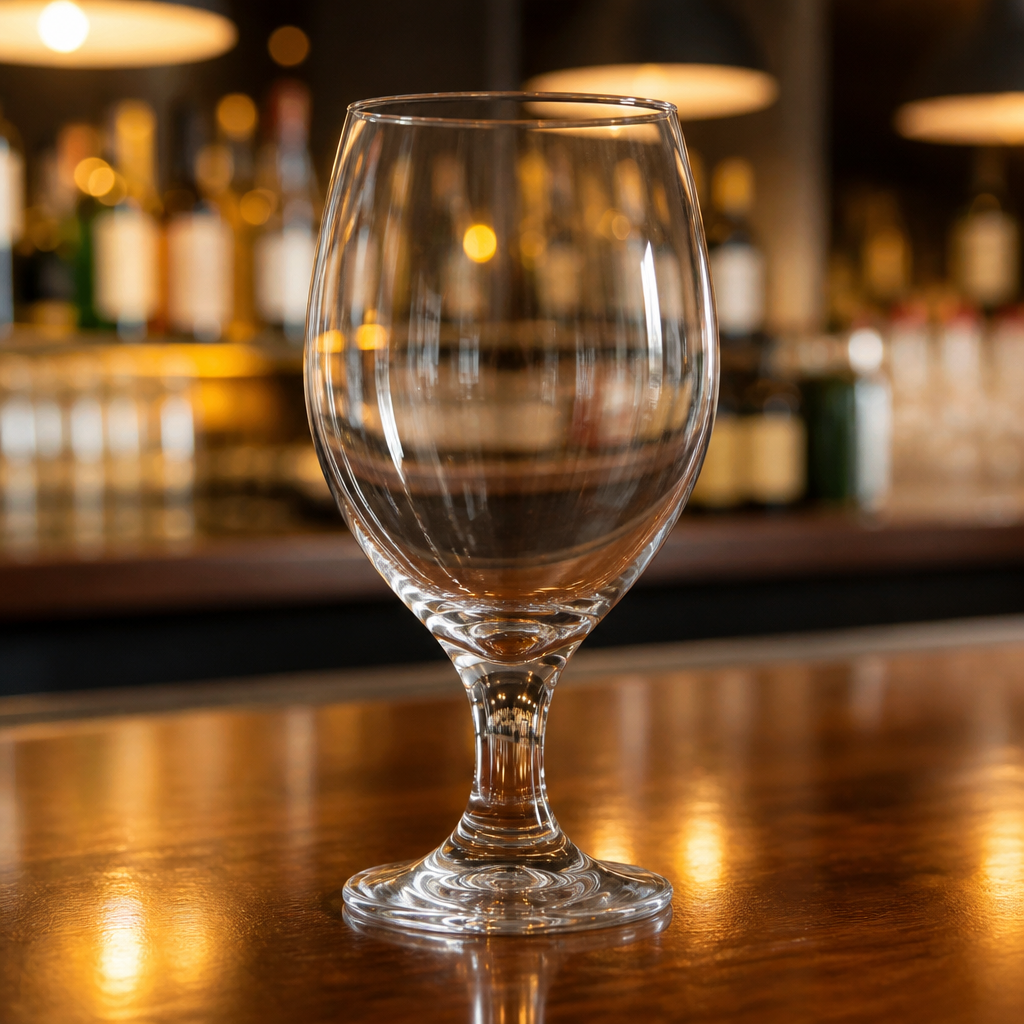Pack of 24 Commercial Stemmed Beer Glasses 400ml