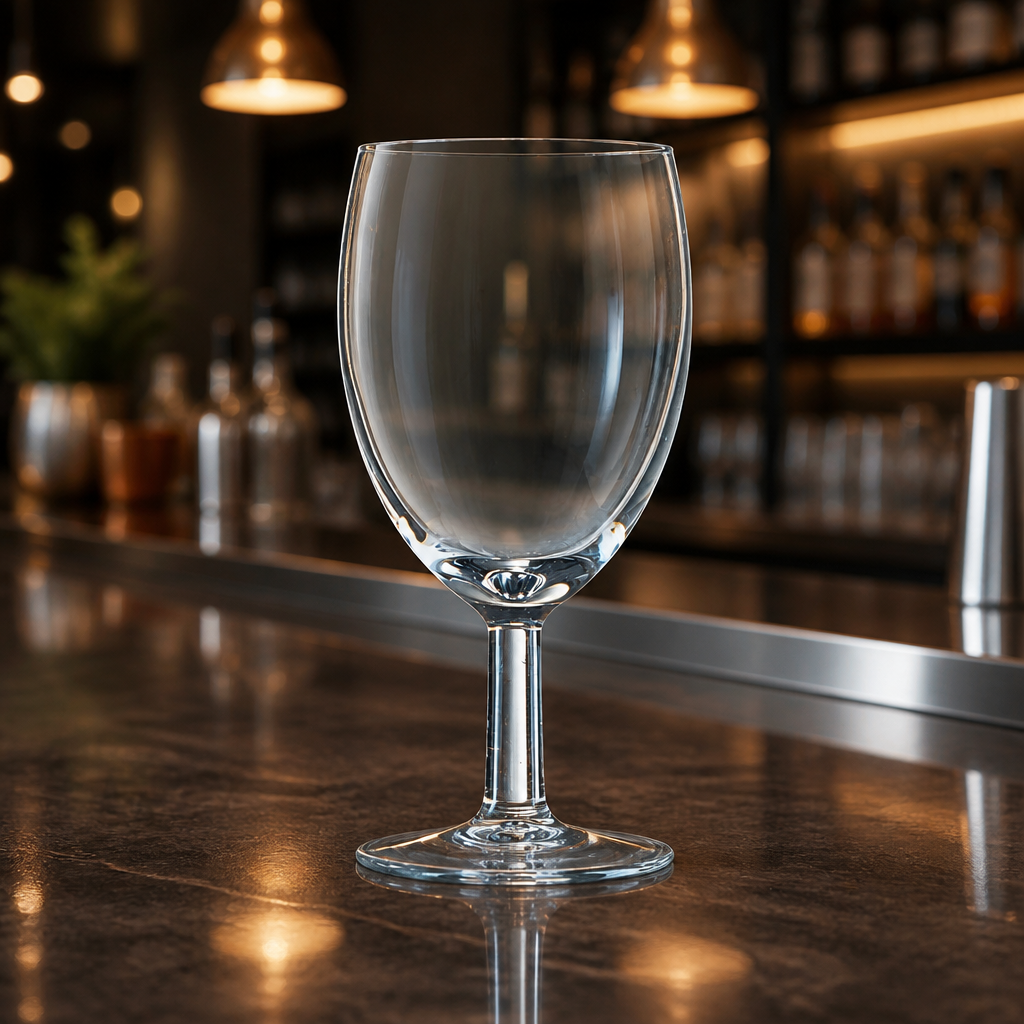 Savoie style wine glasses 240ml clear glass pack of 48
