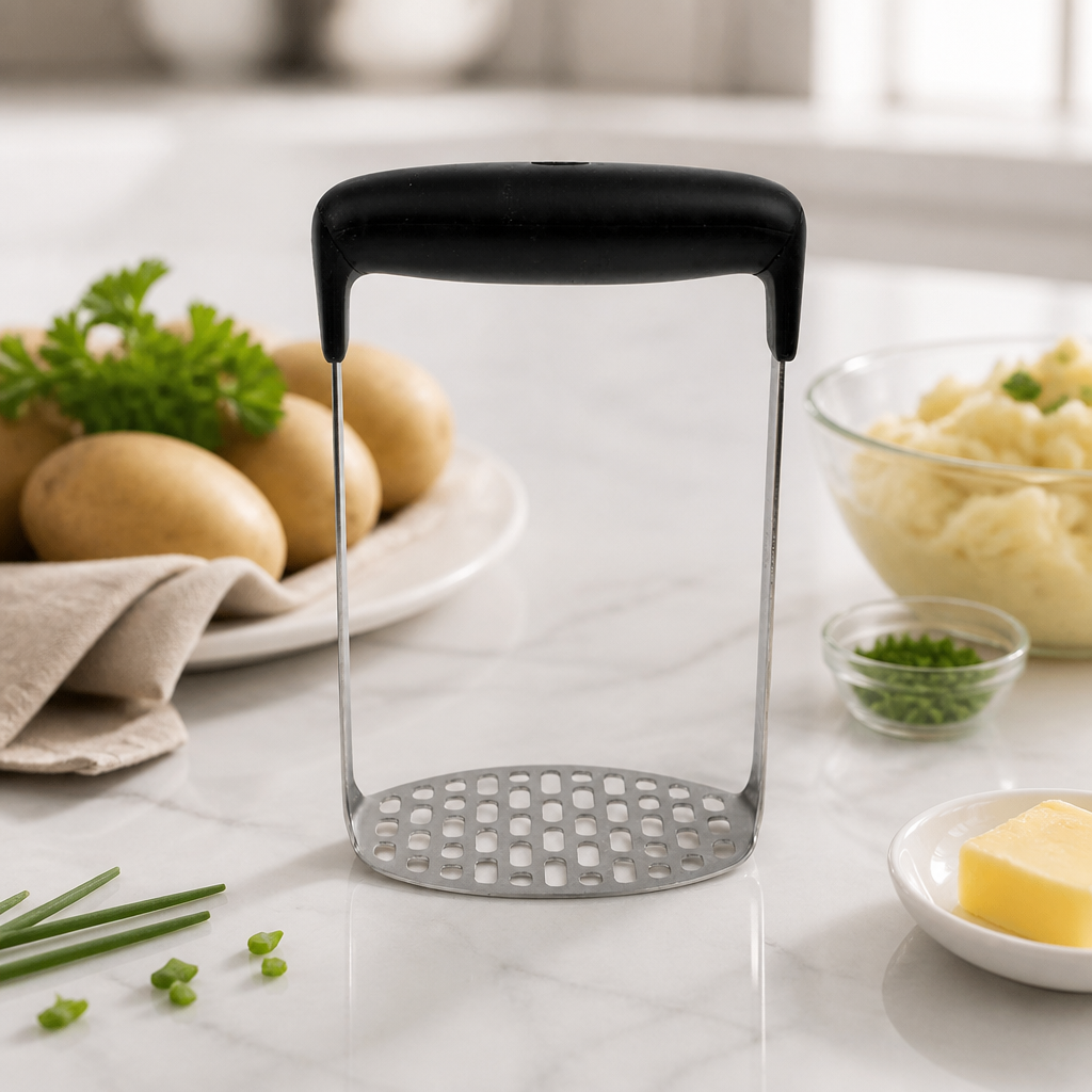 Commercial Stainless Steel Potato Masher for kitchens