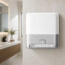 High-Capacity Automatic Hand Towel Roll Dispenser for Washrooms