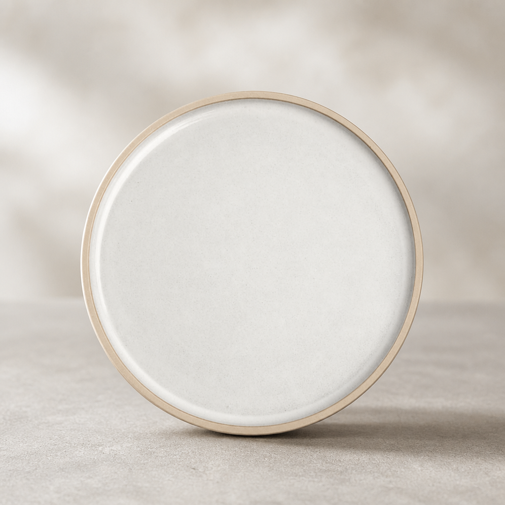 Commercial Canvas Flat Plates 180mm Set of 6