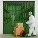 Redwood Hook-On PVC Strip Curtains – Transparent, 200mm x 2mm Linear Metre