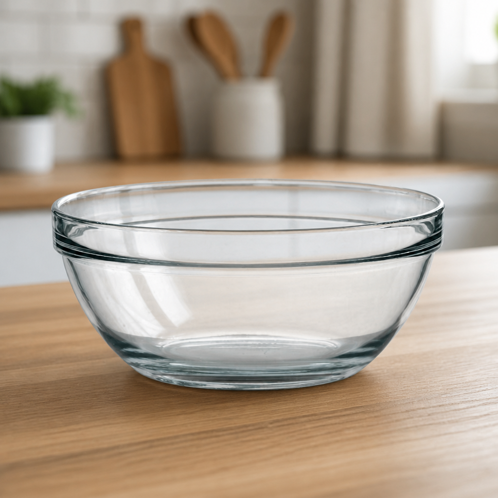 Chefs Glass Bowl 4.3Ltr (6 Pack)