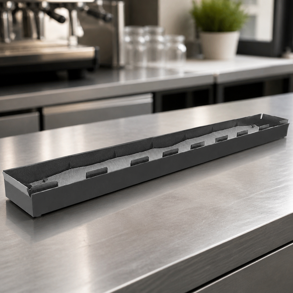 Commercial Drip Tray for Wine Cooler 53x515mm Plastic