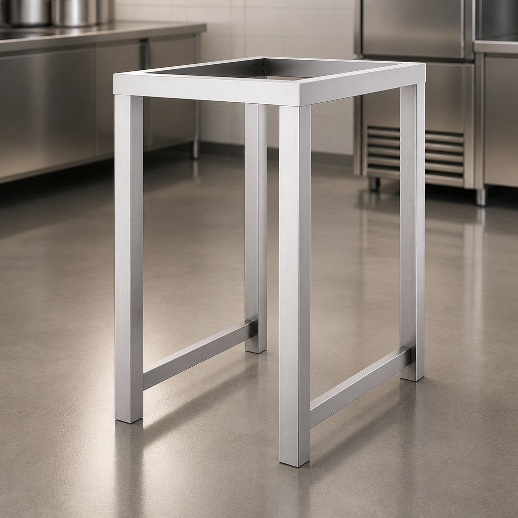 Commercial Stainless Steel Stand for 6 Grid Combi Ovens