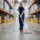 Premium Synthetic Push Fit Mop Head 250g - Machine Washable, Loop Design for Versatile Cleaning