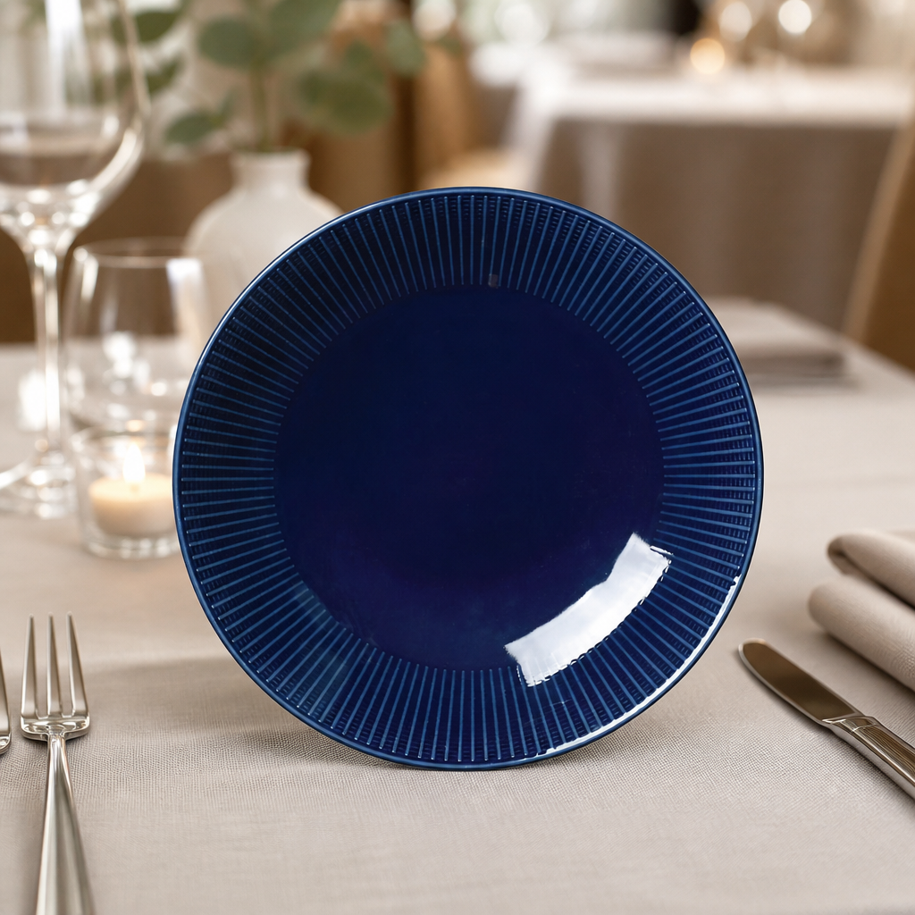 Commercial Deep Coupe Bowls Blue 280mm Gourmet 6 Pack