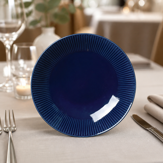 Commercial Deep Coupe Bowls Blue 280mm Gourmet 6 Pack