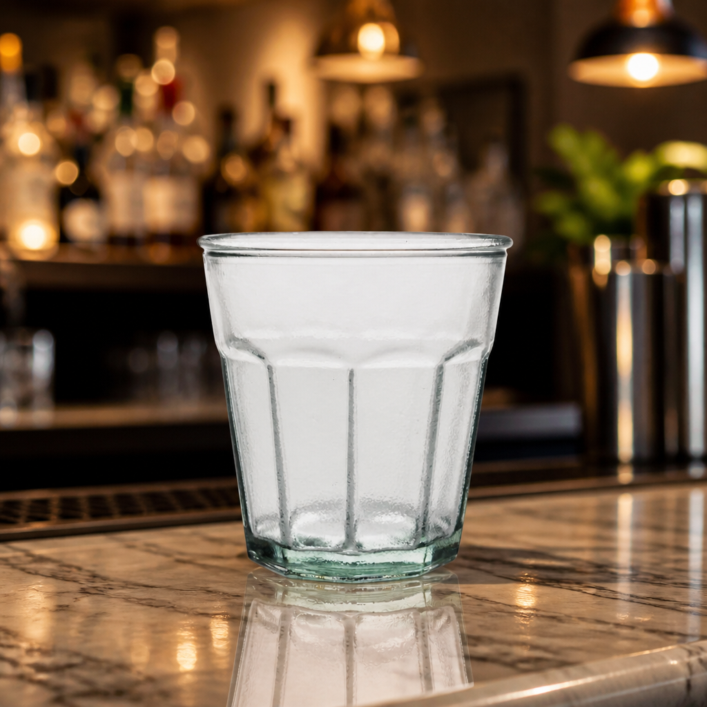 Commercial Recycled Glass Tumblers 220ml 6 Pack