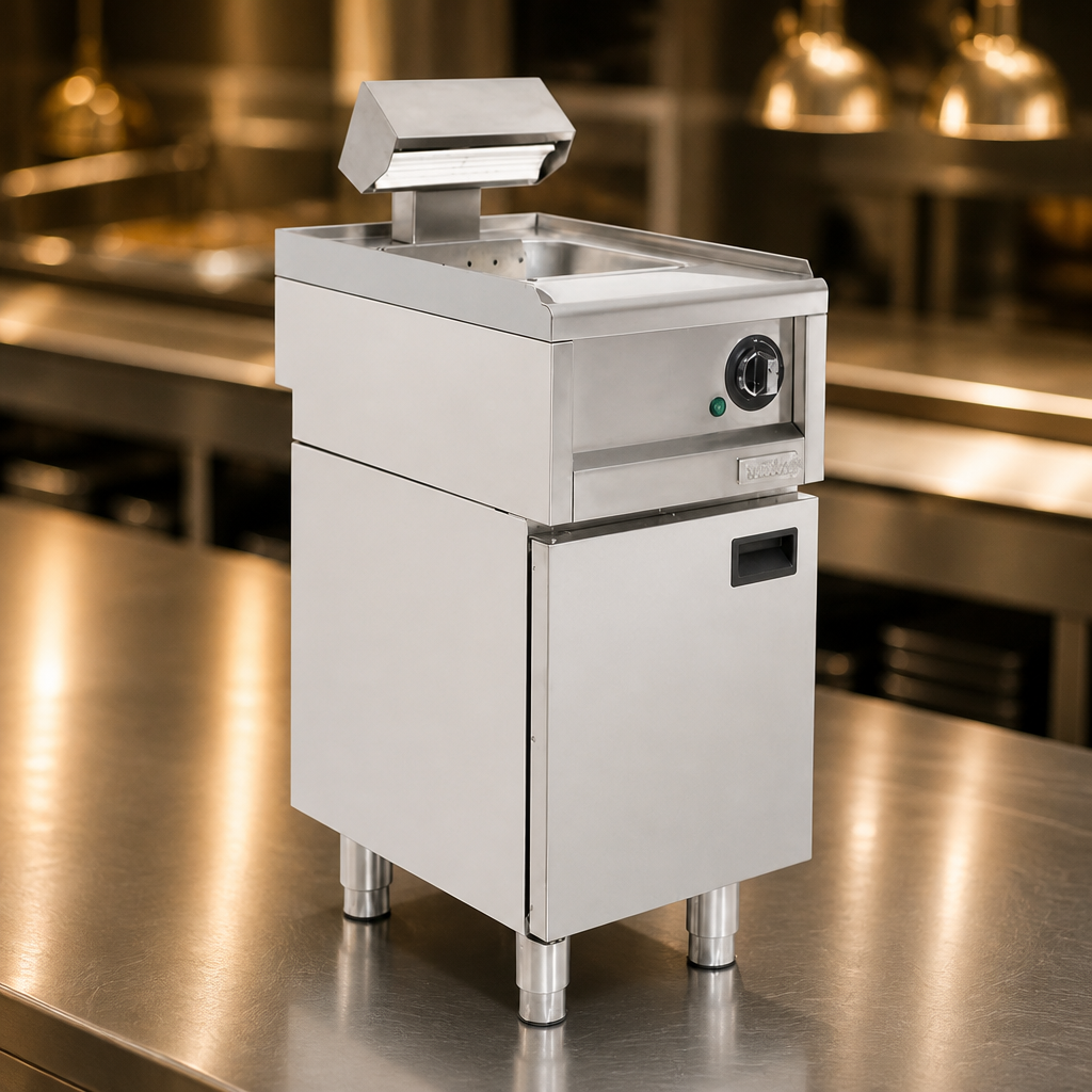 Freestanding Commercial Chip Scuttle 850mm x 400mm
