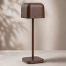 Cordless Table Lamp 200mm Aluminium USB Charging Indoor Outdoor