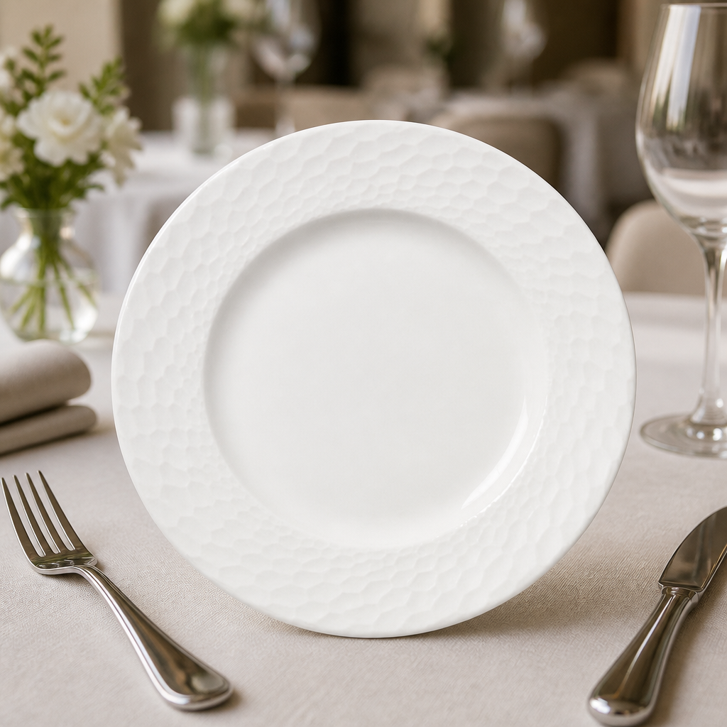 Commercial Mid Rim Plates 202.5mm 24 Pack for hospitality