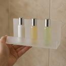 Frosted Presentation Tray for Hotel Toiletries - 2 Pack