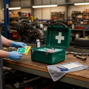 Premium Van and Truck Motokit in Large Compact Aura Box with Essential First Aid Supplies