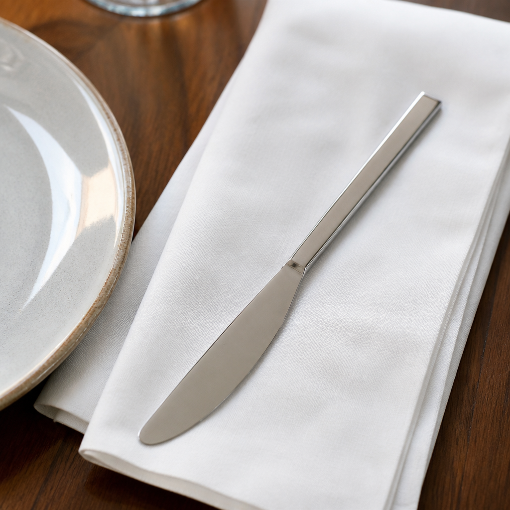 Commercial Stainless Steel Table Knives 12 Pack 224mm Length