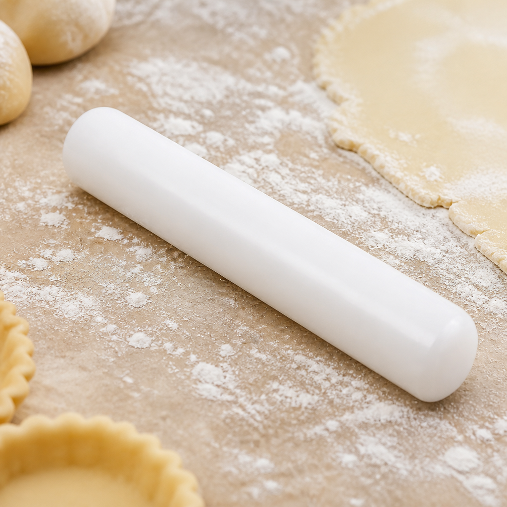 Non-Stick Polyethylene Rolling Pin 15cm for baking