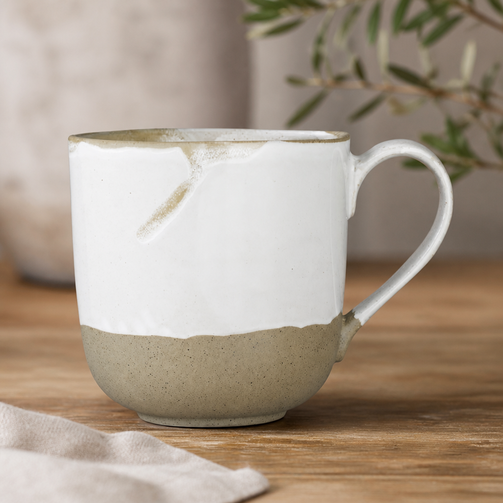 Commercial Stoneware Mugs 355ml Pack of 36 Forager Style