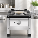 Commercial Gas Stock Pot Stove 6kW LPG Cast Iron Hobs