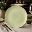 Commercial Stonecast Raw Green Coupe Plates 285mm 12 Pack