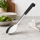340mm Commercial Stainless Steel Serving Spoon with Black Handle