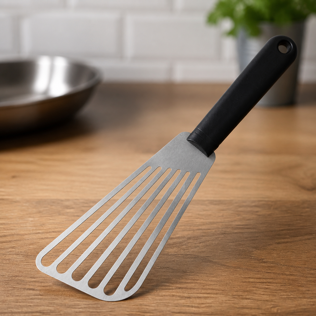 Commercial 27cm Slotted Spatula Stainless Steel Kitchen Tool