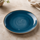 Commercial 285mm Coupe Plates Java Blue - 12 Pack