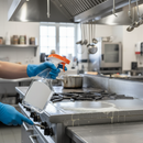 Premium Disinfectant Spray for Kitchen Cleaning - 750ML, 99.99% Bacteria Removal, Tough Grease Cleaner