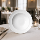 Rimmed Soup Bowls 242mm - 24 Pack Commercial Catering Crockery