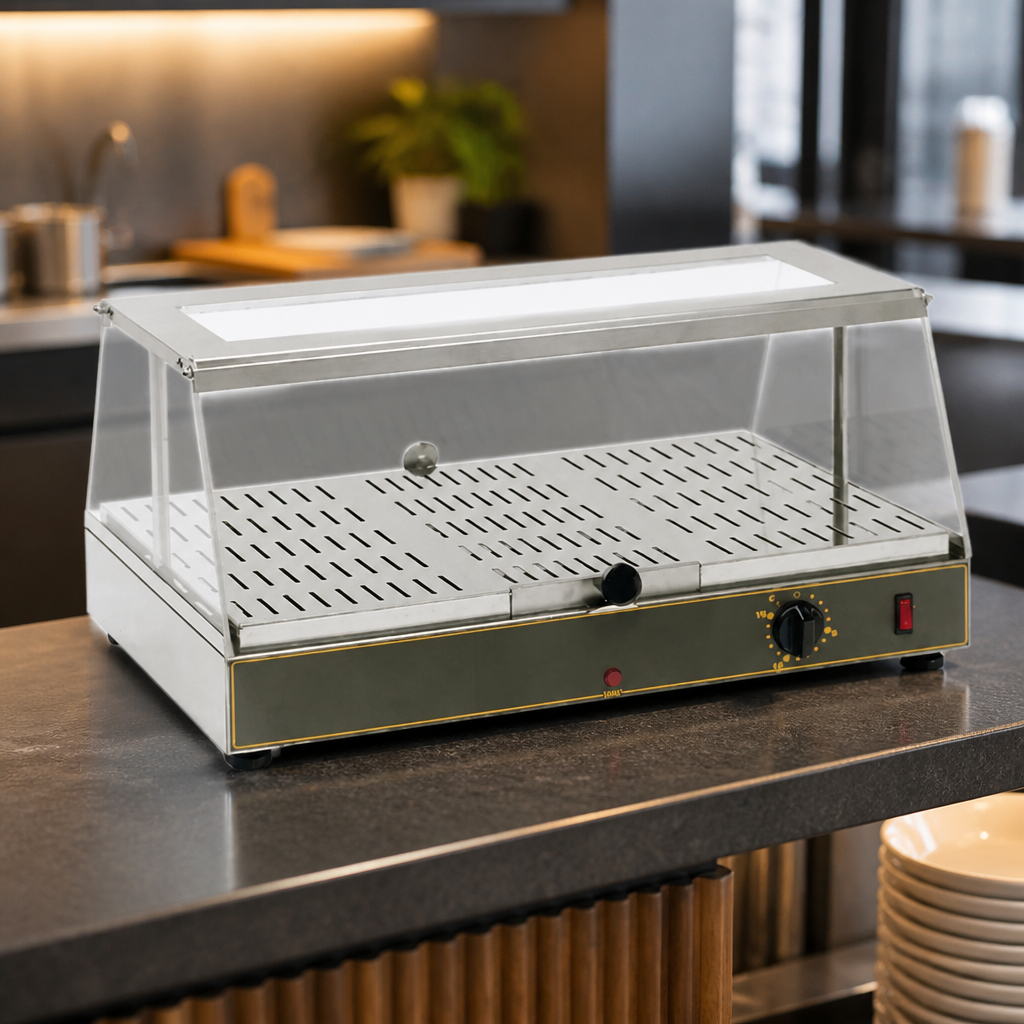 Commercial Heated Food Display with Humidity Control 100L