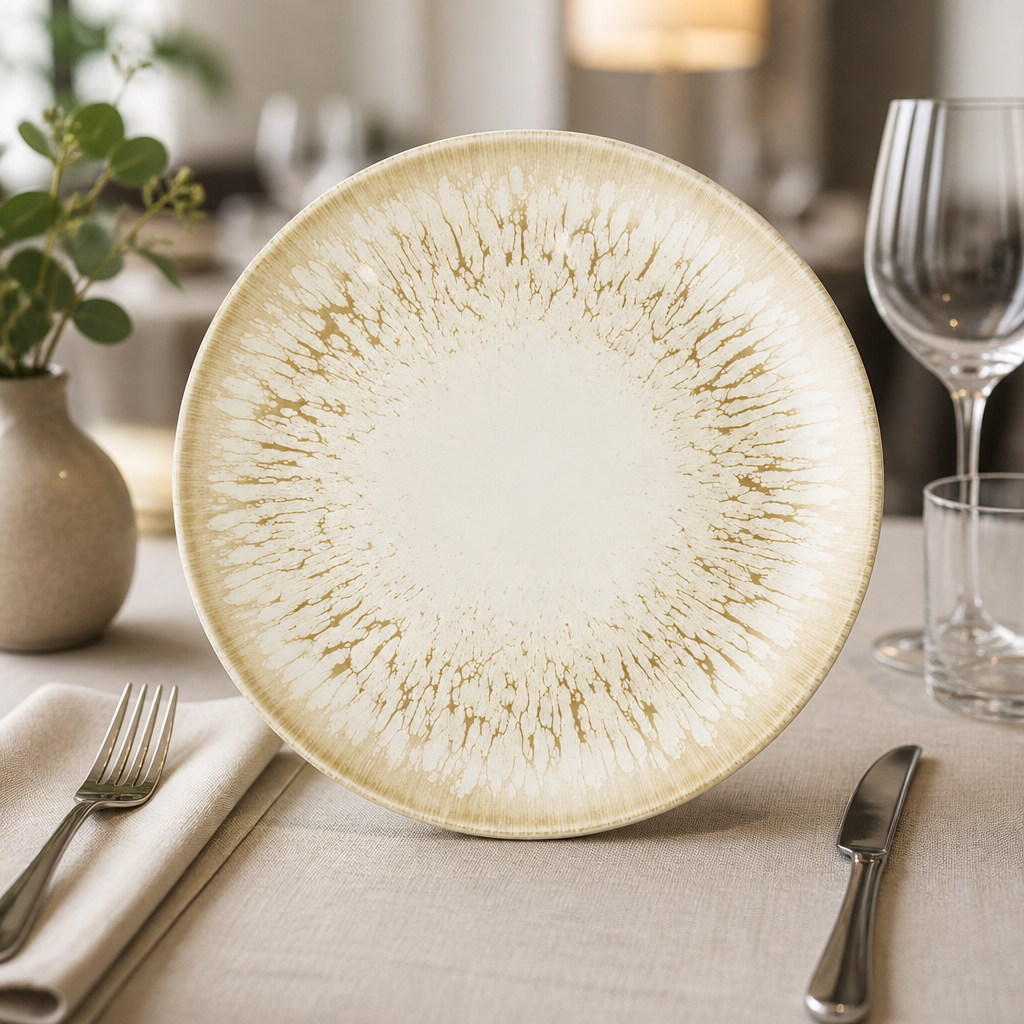 Commercial Coupe Plates 260mm Natural 12 Pack