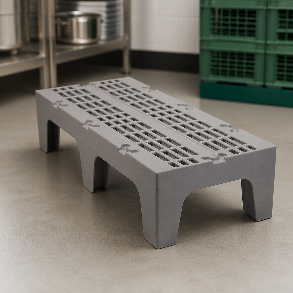 Commercial Dunnage Rack 300 x 533 x 1220mm for Food Storage