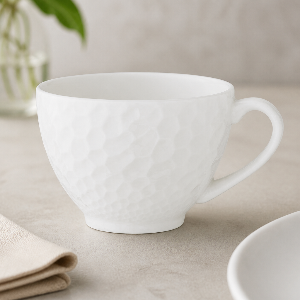 Commercial 227.5ml Cups - 36 Pack Alumina Ceramic