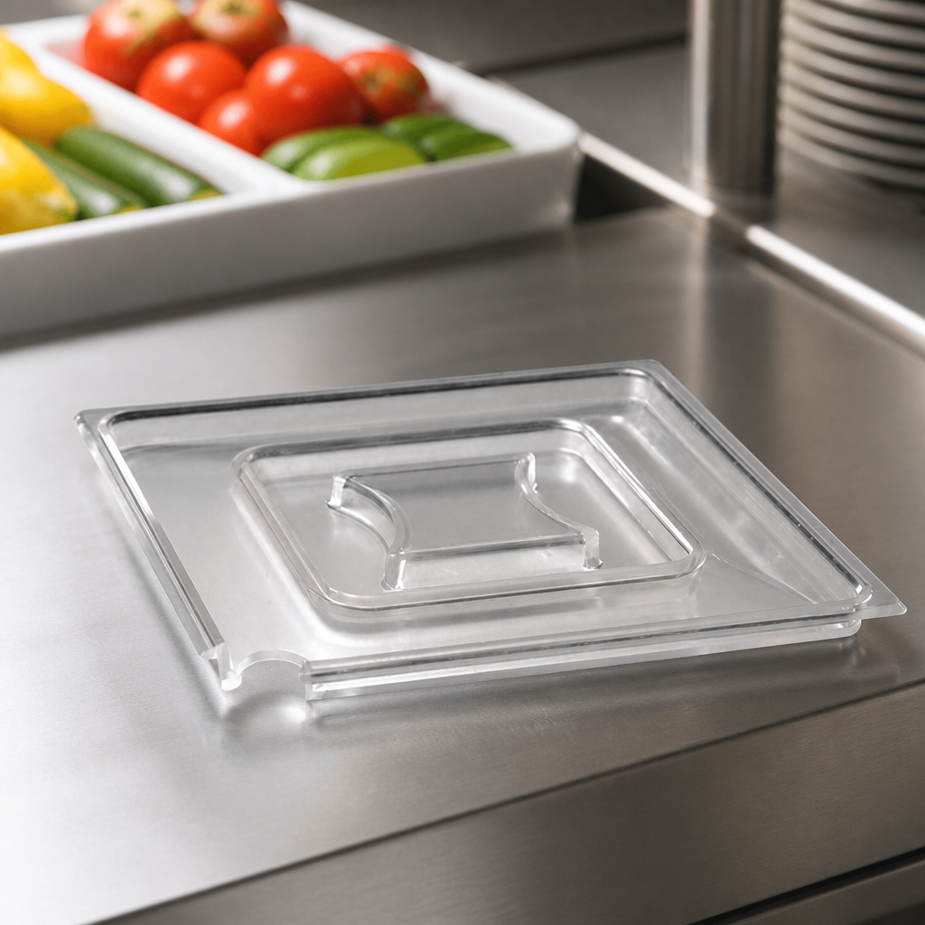 Float Clear Square Cover 190 x 190mm