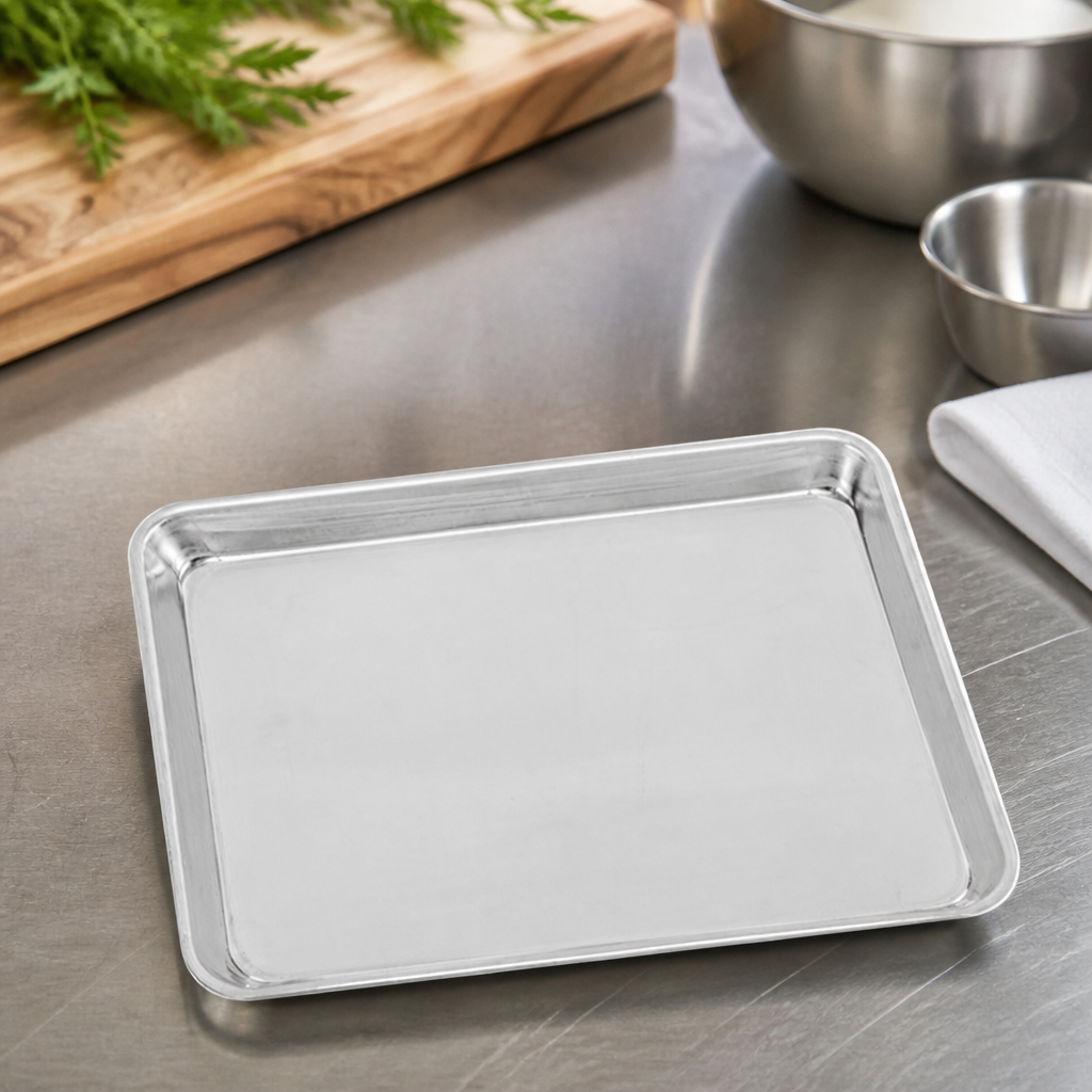 Commercial Stainless Steel Japanese Chef Tray 140x200mm