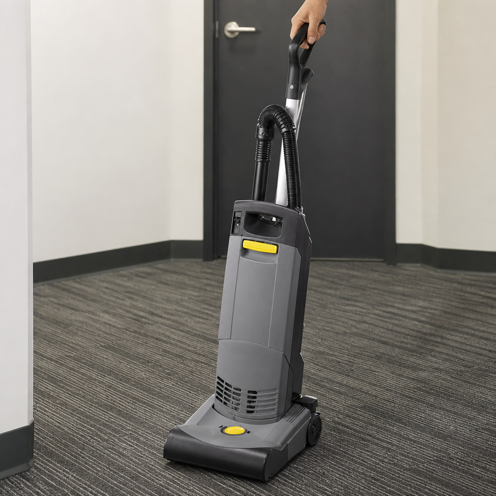 Commercial Upright Vacuum Cleaner 5.5L Capacity for Deep Cleaning