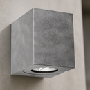 Galvanised Outdoor Wall Light 106mm Height Coastal Weatherproof